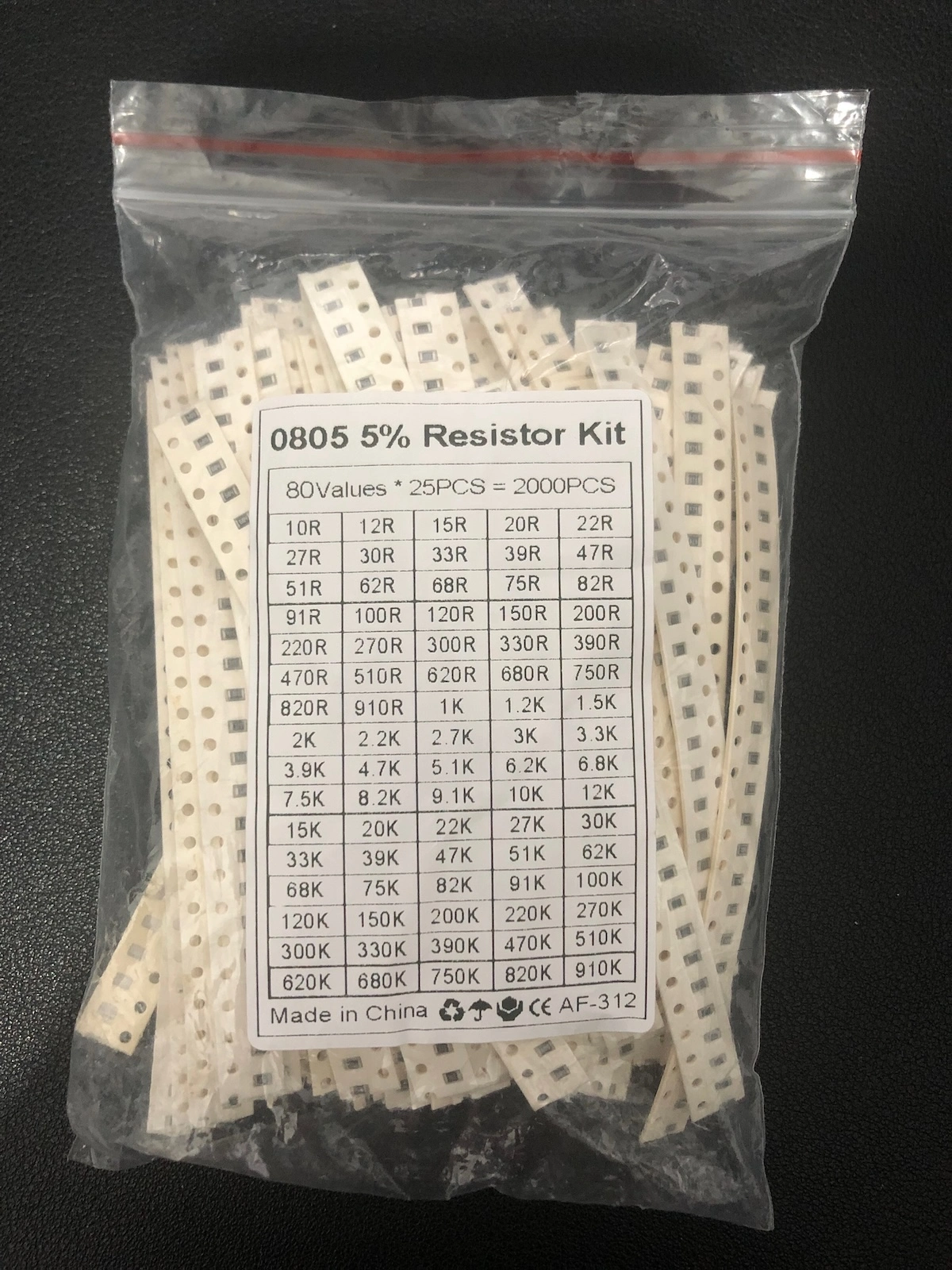 SMD Resistors Kit 0805