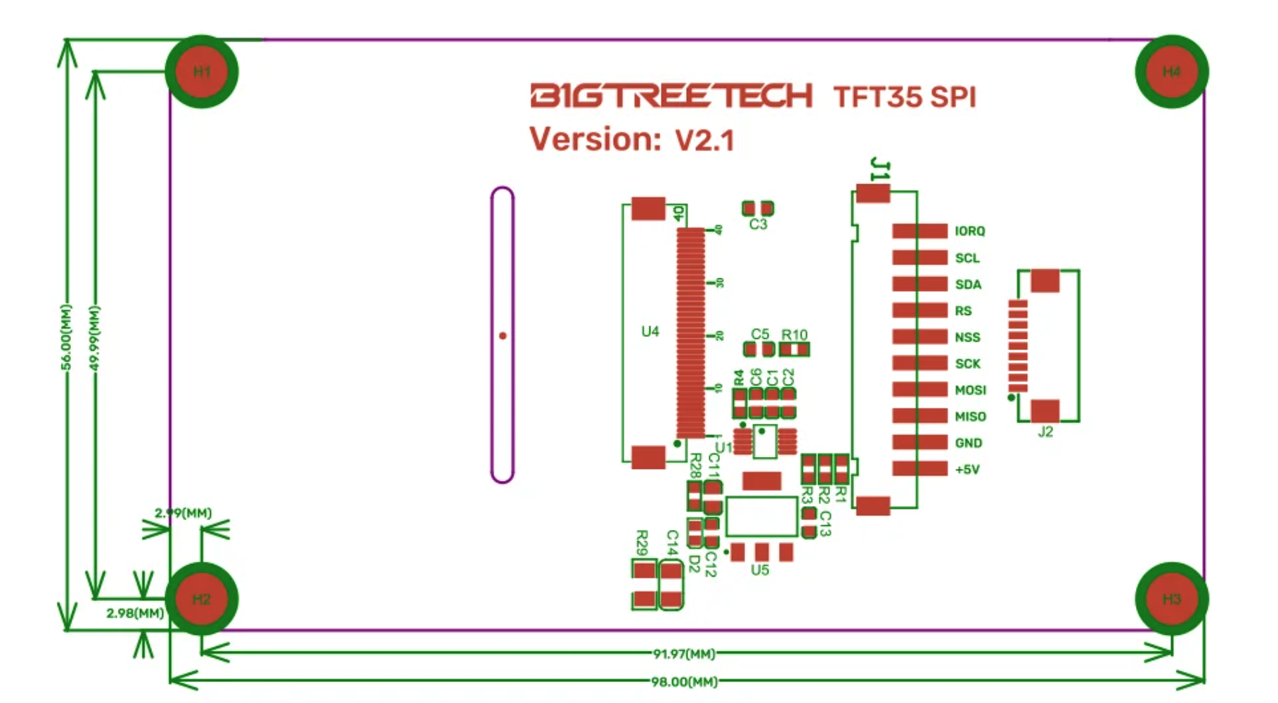 TFT35 SPI V2.1